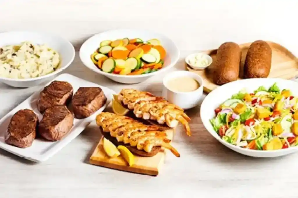 Outback Steakhouse Bloomin Bundles Meals 2025 9 Center-Cut Sirloin & Grilled Shrimp for 4